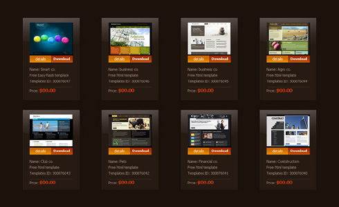 web templates